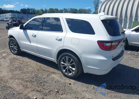 2020 Dodge Durango Gt Plus Awd z USA, uszkodzony, nr VIN 1C4RDJDG1LC308077
